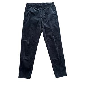 Bonobos‎ Corduroy Drawstring Elastic Waist Pants Faded Black Men Size Small Long